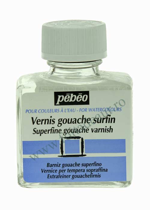 vernis fin cu aspect lucios