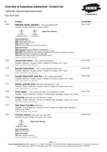 kremer Assortments 14253 pdf